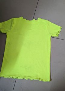 Beautiful Hot Green Top/ Tshirt