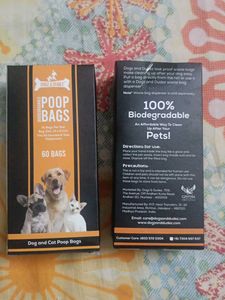 Dogz & Dudez Biodegradable Poop Bags - 60 Count