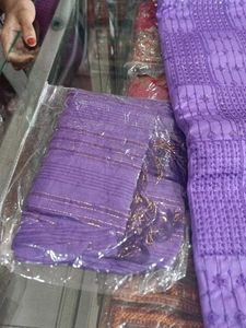 Purple Dress Material