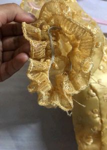 Gold Embroidered Blouse