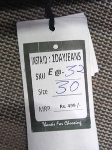 E@32 Size-30 (Sale) Latest Ladies high waist Jeans