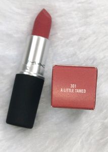 Mac Powderkiss Lipstick A Little Tamed 🩷