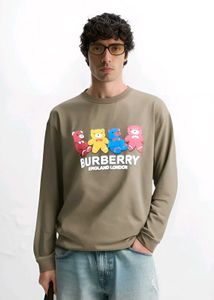 Burberry Rubber Printed, Cotton Blend T-shirt