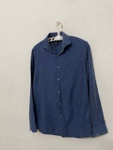 Zara Man Shirt Blue