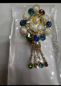 Combo of 2 Maangtika And 1 Saree Pin