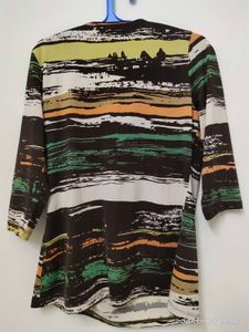 Colorful Brushstroke Top - 34 Bust