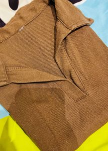 Brown Trendy Top