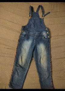 Denim dungree