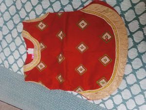 Red &amp; Gold Ethnic Set