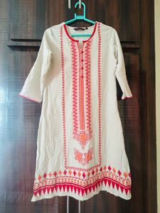 Beautiful Khadi Cotton Kurti For Summers