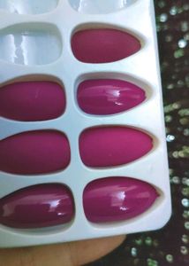 Stick On Nails Matte And Gloosy Nail