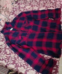 Max Regular Fit Checked Shirt For Womens