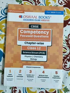 Oswaal CBSE Class 12 Book