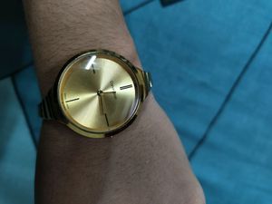 Calvin Klein Ki Golden Watch Hai