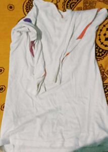 White Graphic Tee