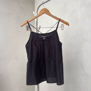 Black Strappy Tank Top