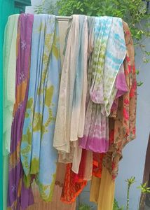 old used dupattas