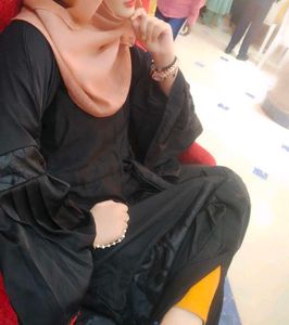 Elegant Black Abaya New Condition