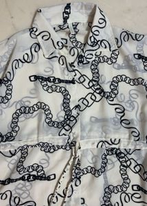 Chic Chain Print Dress