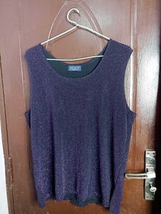 Sparkly Sleeveless Top