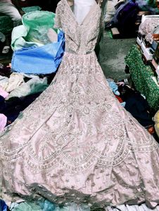 embroidery gown