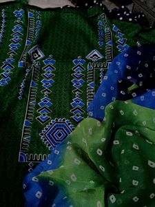 Beautiful Suit Material With Dupatta