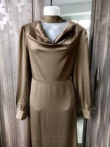 Luxe satin Imported Dress