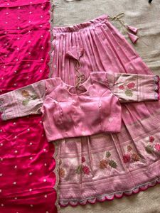 Pink Lehenga Choli Set