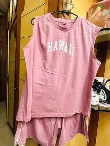 Pink Hawaii Lounge Set