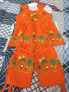 Cute Orange Baby Outfit