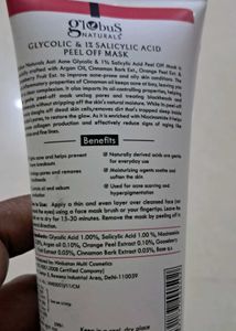Globus Naturals PEEL OFF MASK 100ml.
