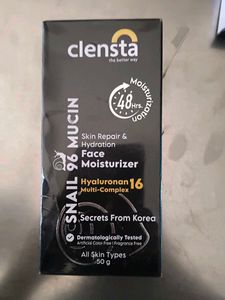 Clensta Snail 96 Mucin Face Moisturizer