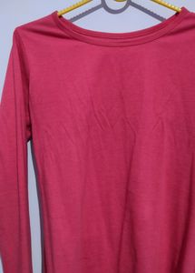Pink Full Sleeves Top