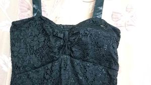 Chic Black Lace Top