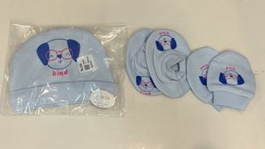 Baby Hat, Booties & Mittens Set
