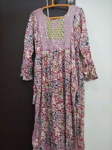 Floral Embroidered Dress