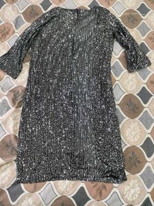 Shimmer Sheath Dress (Belt Not Included)