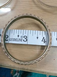 Silver Tone Bangle Set