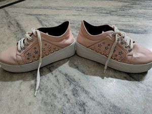 Pink Casual Sneakers