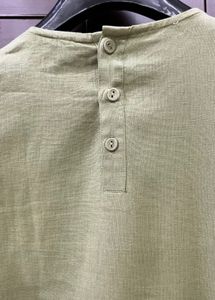 AJIO Green Casual Dress