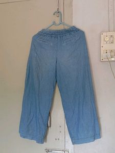 Denim Culottes - Wide Leg