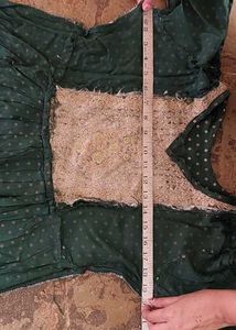 Green Vintage Style kurti