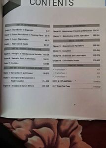 MTG Biology Stugy Material For Neet Aspirants
