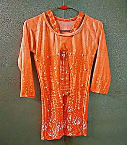 Orange Full Sleeves Top For Cute Girls ❤️😘