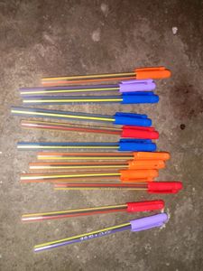 Pack Of 10 Doms Blue Pens