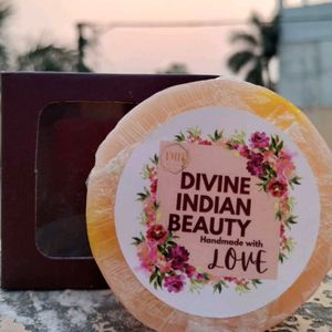 Handmade Honey kesar Soap