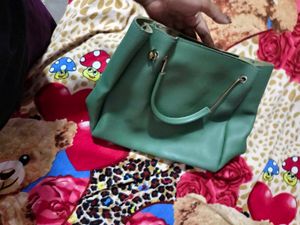 Mint Green Satchel Bag