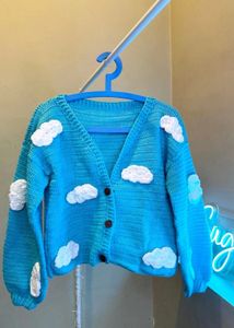 Crochet Cloud Cardigan