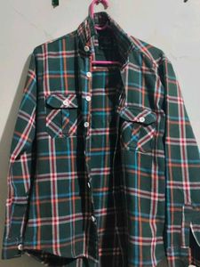 Vintage Plaid Flannel Shirt