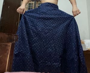 Polka Dot Midi Skirt